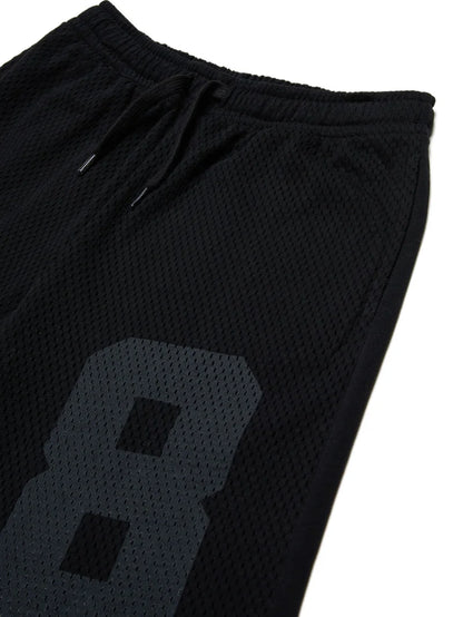 DIESEL KIDS PMESH COTTON FLEECE SHORT