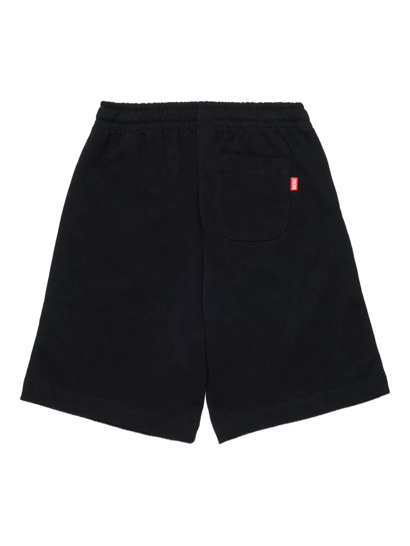 DIESEL KIDS PMESH COTTON FLEECE SHORT