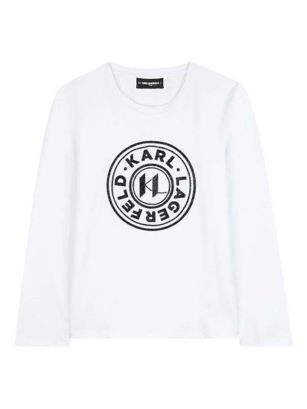KARL LAGERFELD LS LOGO T SHIRT