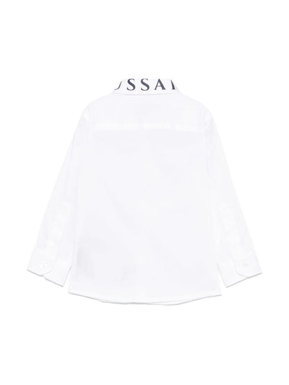 TRUSSARDI KIDS EMBROIDERED SHIRT