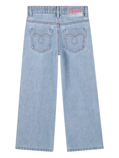 BILLIEBLUSH GIRLS JEAN WITH WRITING