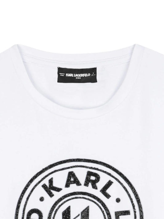 KARL LAGERFELD LS LOGO T SHIRT