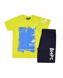 BEVERLY HILLS POLO CLUB KIS SET T SHIRT & SHORT