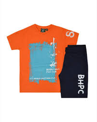 BEVERLY HILLS KIDS SET T SHIRT & SHORT