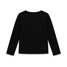 GUESS KIDS SEQUINS LOGO LS T SHIRT