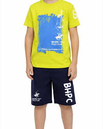 BEVERLY HILLS POLO CLUB KIS SET T SHIRT & SHORT