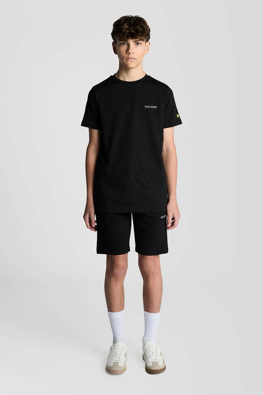 LYLE & SCOTT KIDS LOGO PRINT SWEAT SHORTS