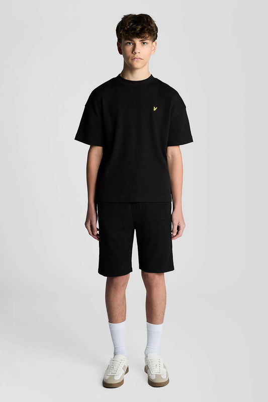LYLE & SCOTT KIDS WAFFLE T SHIRT