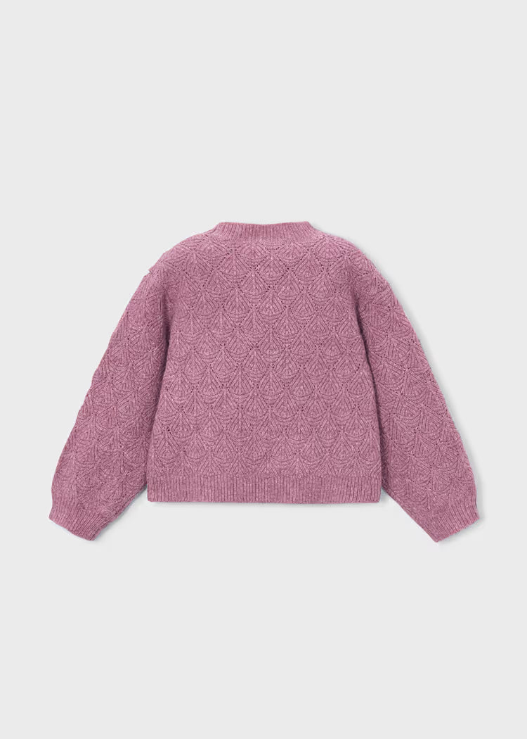 MAYORAL GIRLS TEXTURED KNITTED JERSEY