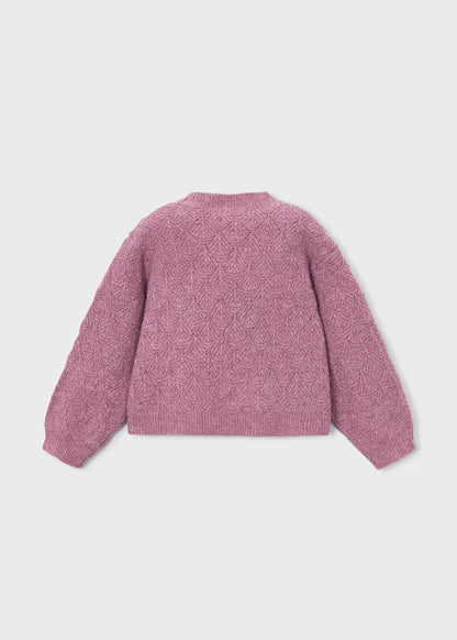 MAYORAL GIRLS TEXTURED KNITTED JERSEY