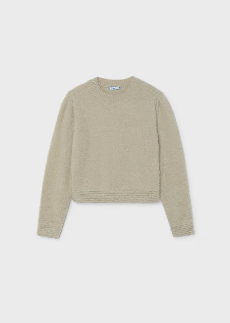 MAYORAL KIDS SHORT FUR SWEATER