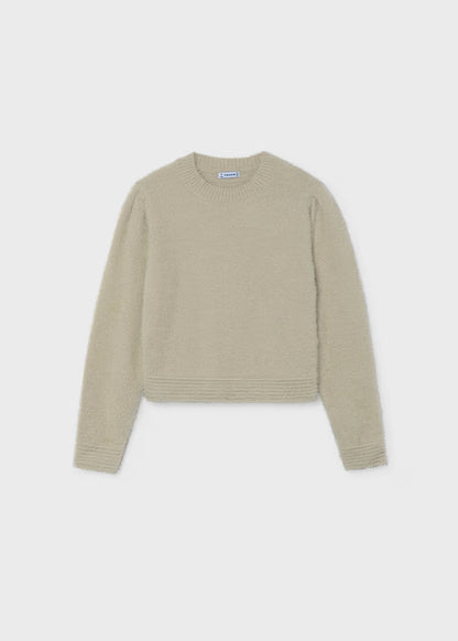 MAYORAL KIDS SHORT FUR SWEATER