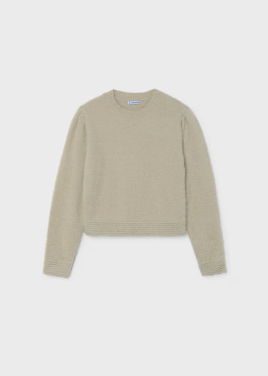 MAYORAL KIDS SHORT FUR SWEATER