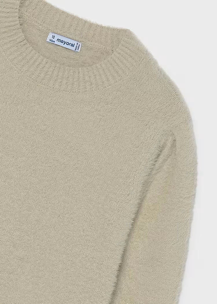MAYORAL KIDS SHORT FUR SWEATER