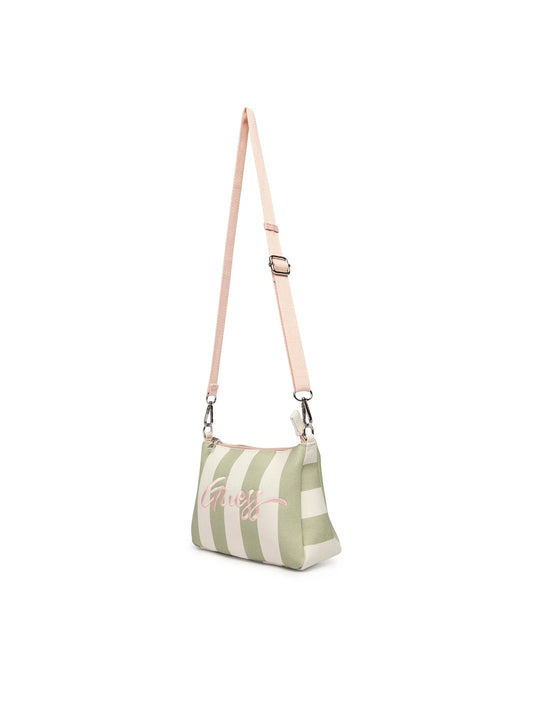 GUESS PRINTED POCHETTE BEACH BAG