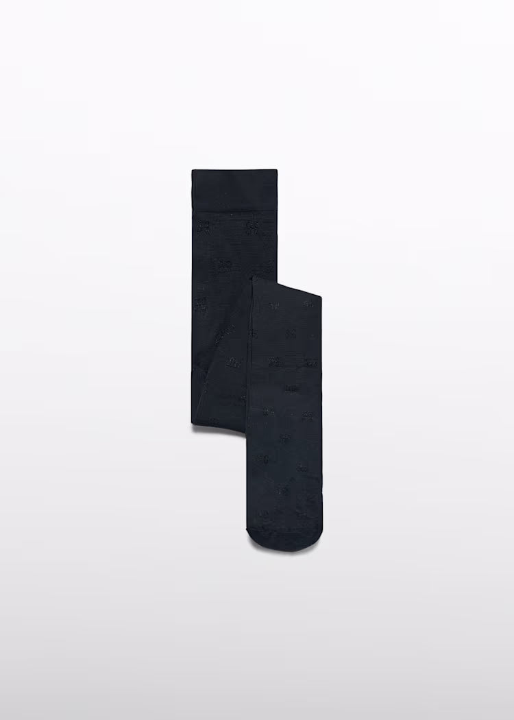 ABEL & LULA GIRLS LOGO TIGHTS