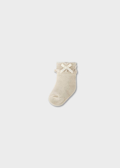 MAYORAL GIRLS BOW SOCKS