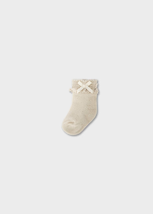 MAYORAL GIRLS BOW SOCKS