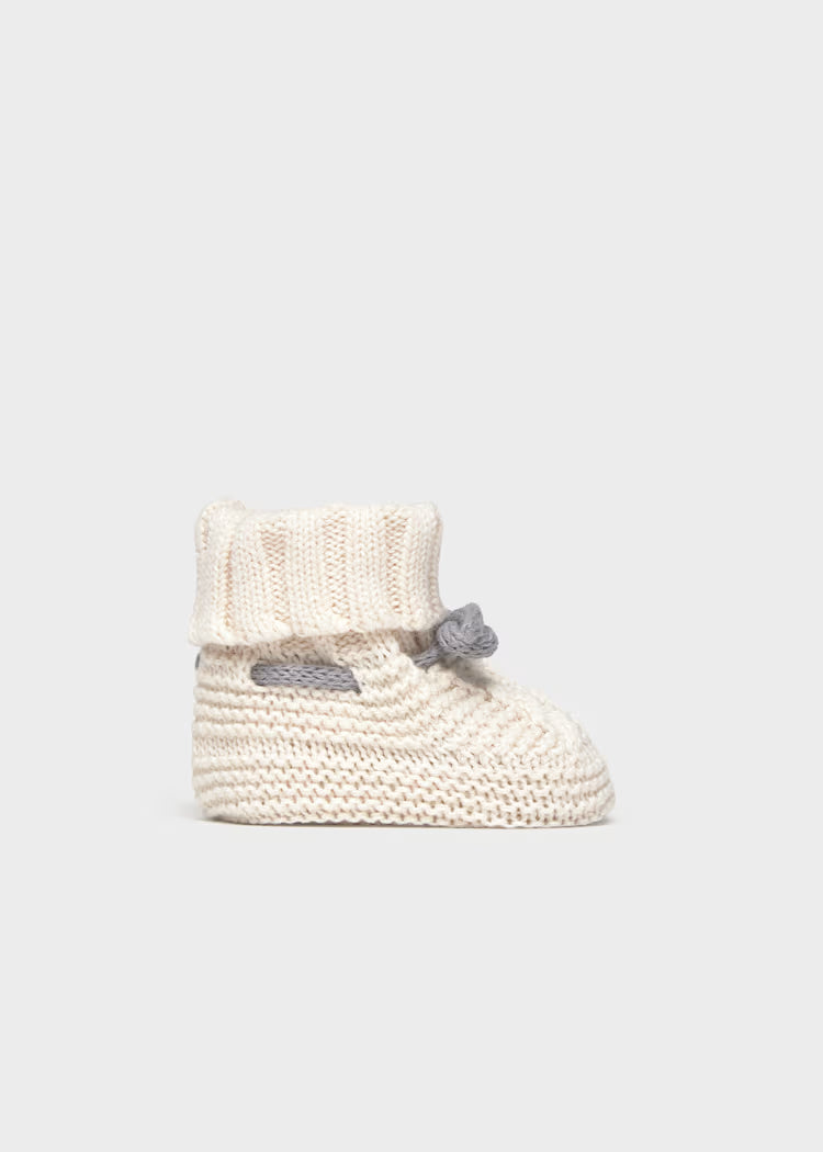 MAYORAL NEWBORN KIDS KNIT BOOTIES
