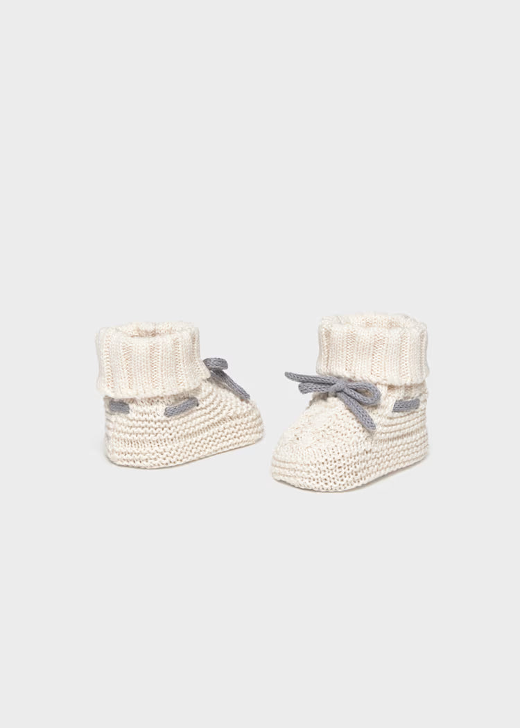 MAYORAL NEWBORN KIDS KNIT BOOTIES