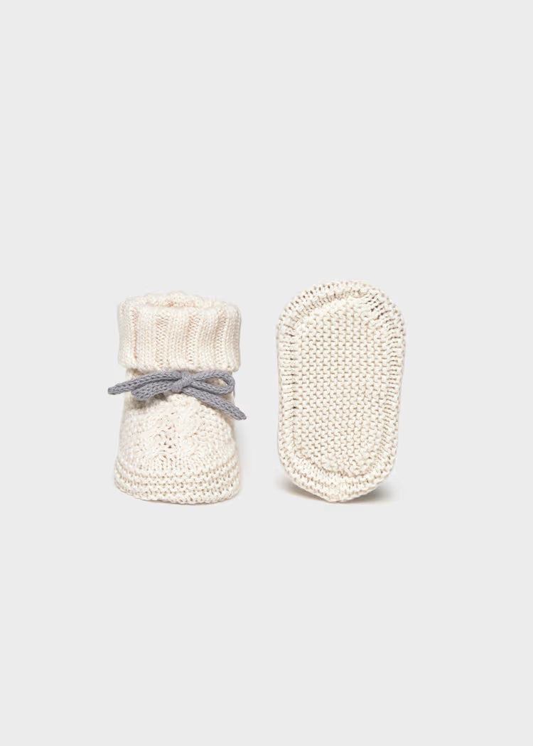 MAYORAL NEWBORN KIDS KNIT BOOTIES