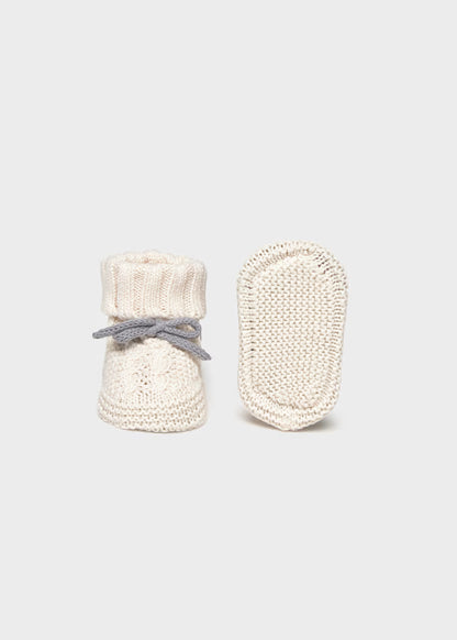 MAYORAL NEWBORN KIDS KNIT BOOTIES
