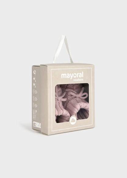 MAYORAL BABY GIRLS KNIITED BOOTS
