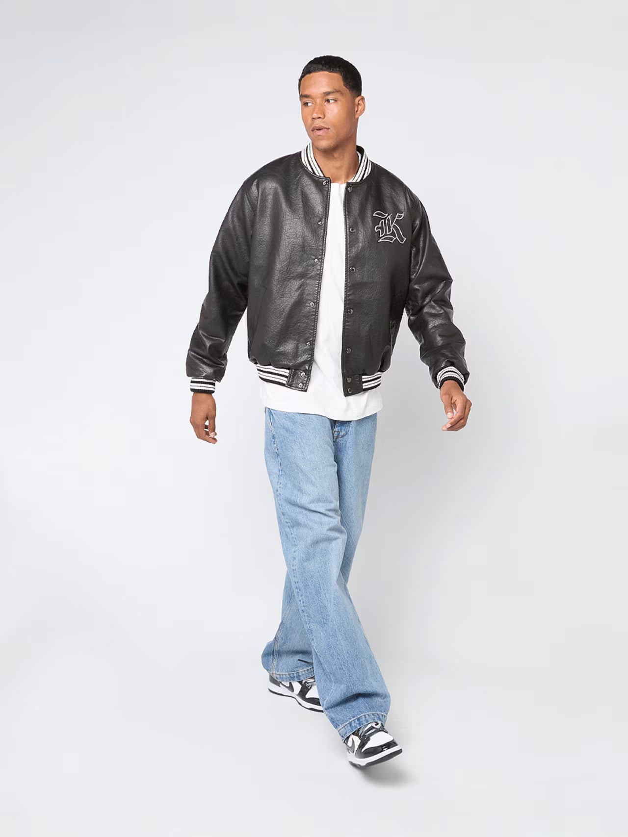 KARL KANI WESTERN PU LEATHER JACKET