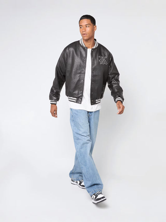 KARL KANI WESTERN PU LEATHER JACKET