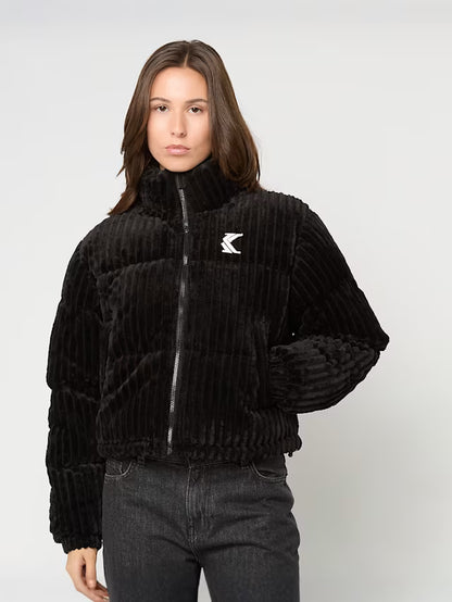 KARL KANI WOMAN OG FUZZY CORDUROY SHORT JACKET