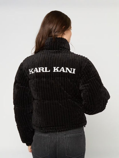 KARL KANI WOMAN OG FUZZY CORDUROY SHORT JACKET