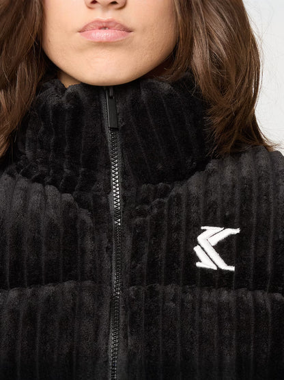 KARL KANI WOMAN OG FUZZY CORDUROY SHORT JACKET