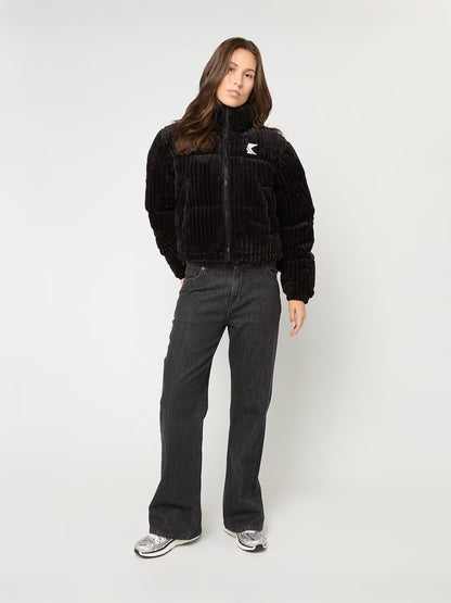 KARL KANI WOMAN OG FUZZY CORDUROY SHORT JACKET
