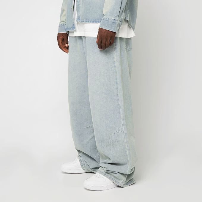 KARK KANI OG K WASHED WESTERN BAGGY JEANS
