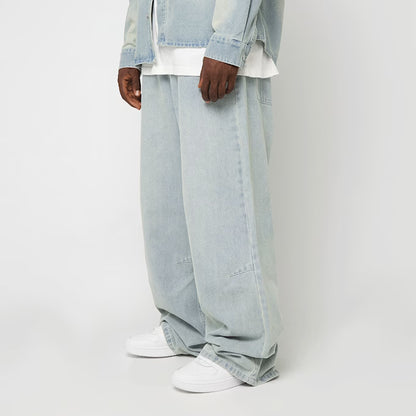 KARK KANI OG K WASHED WESTERN BAGGY JEANS