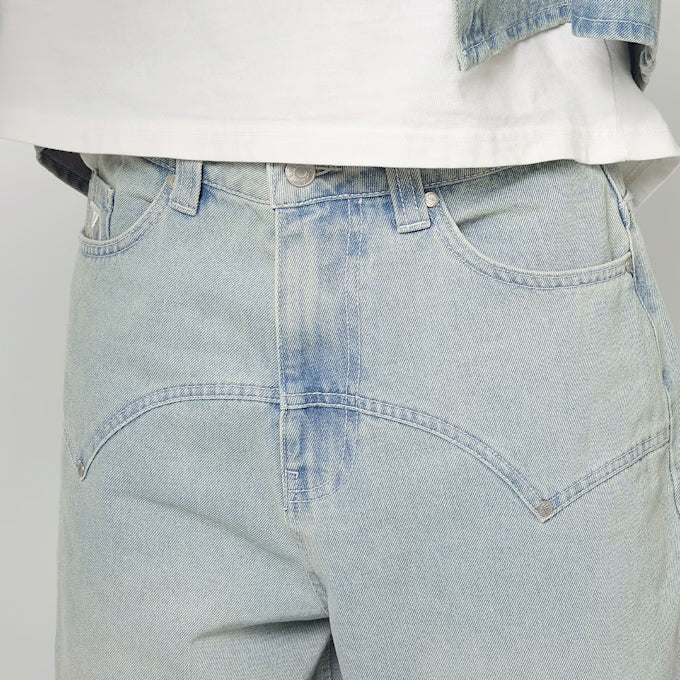 KARK KANI OG K WASHED WESTERN BAGGY JEANS