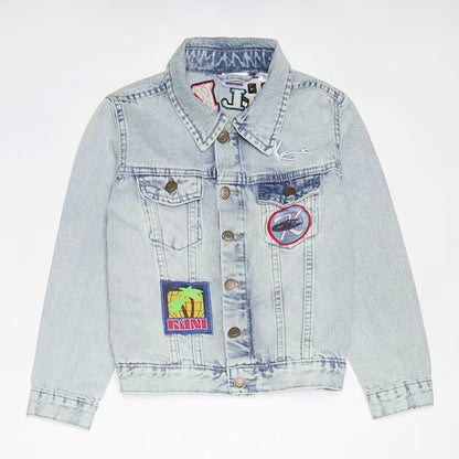 KARL KANI JUNIOR PATCHES DENIM JACKET