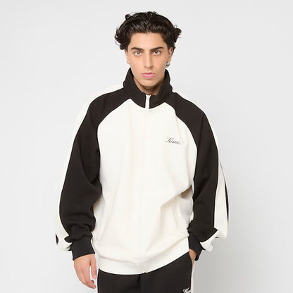 KARL KANI SIDESTRIPE SWEATSHIRT WITH ZIP