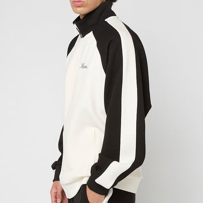 KARL KANI SIDESTRIPE SWEATSHIRT WITH ZIP