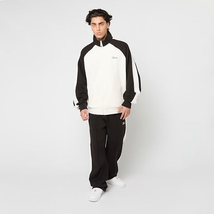 KARL KANI SIDESTRIPE SWEATSHIRT WITH ZIP