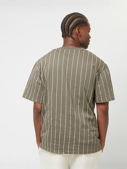 KARL KANI PINSTRIPE T SHIRT