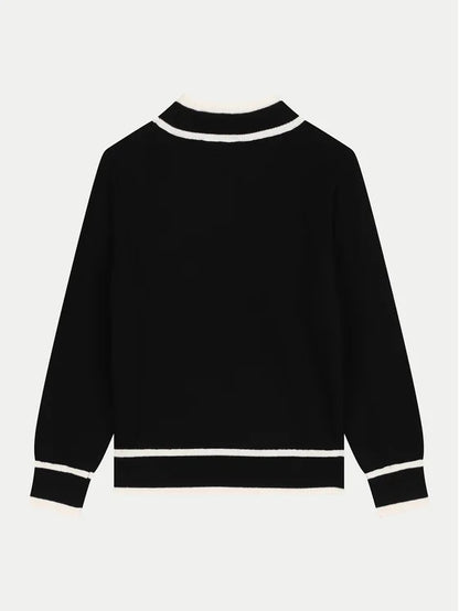 KARL LAGERFELD LOG KNITTED PULLOVER