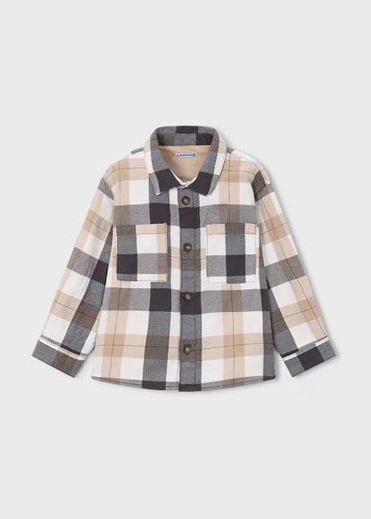 MAYORAL KIDS CHECK OVERSHIRT