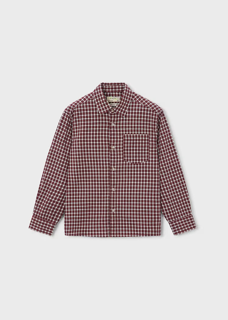MAYORAL LS CHECK SHIRT