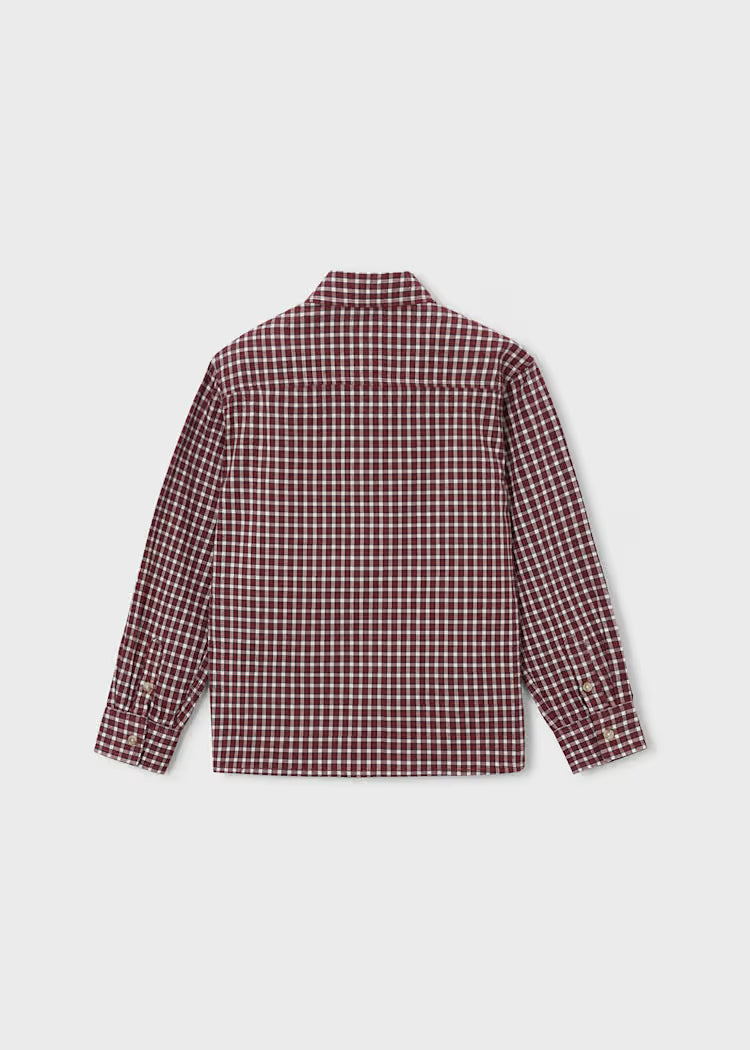 MAYORAL LS CHECK SHIRT