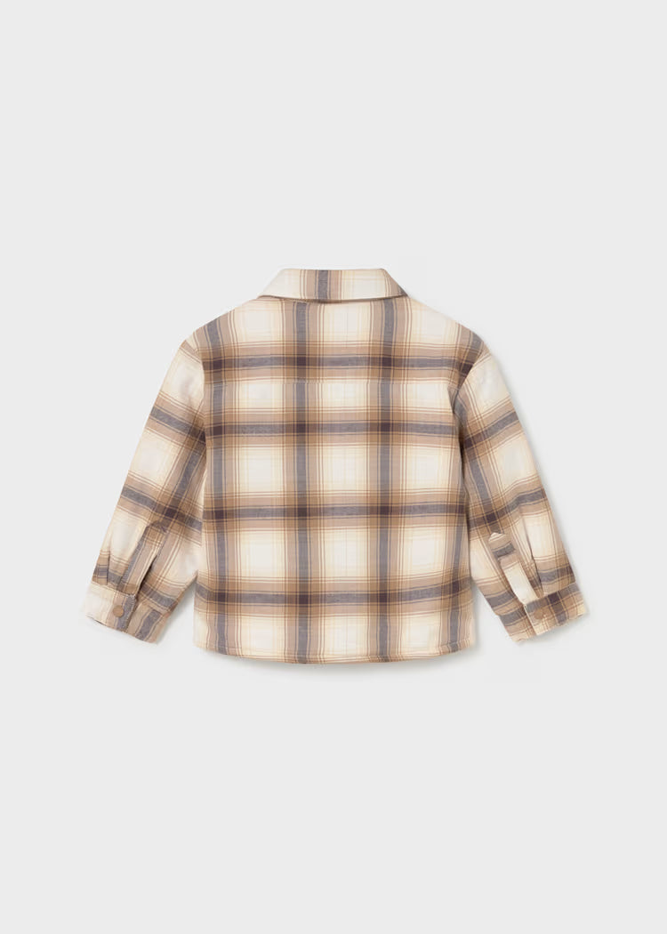 MAYORAL KIDS FUR INSULATED OVERSHIRT