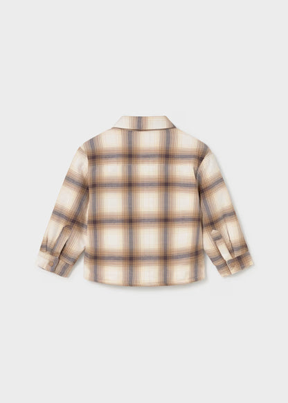 MAYORAL KIDS FUR INSULATED OVERSHIRT