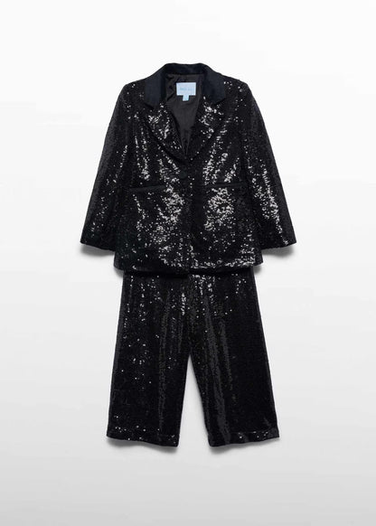 ABEL & LULA GIRLS ALLOVER SEQUINS SUIT