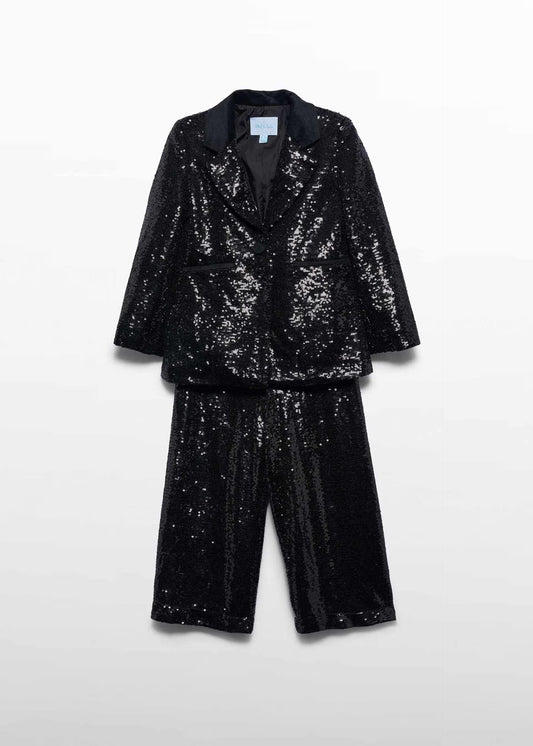 ABEL & LULA GIRLS ALLOVER SEQUINS SUIT