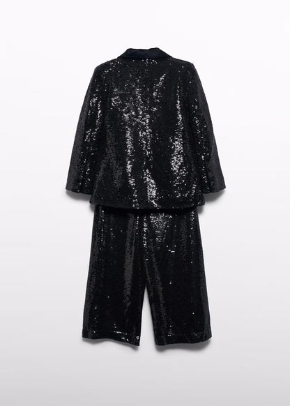 ABEL & LULA GIRLS ALLOVER SEQUINS SUIT